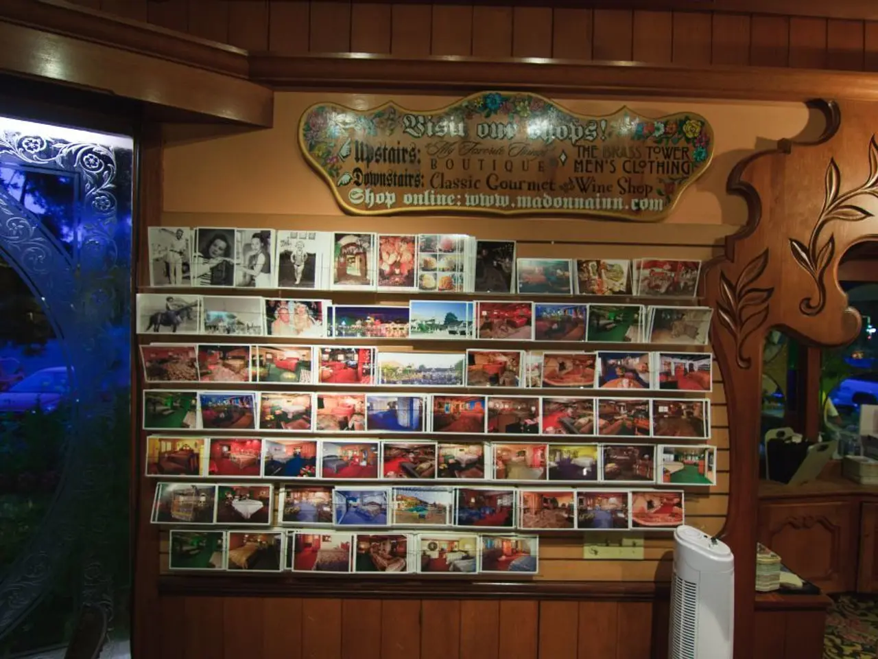 Marvel at the intricate craftsmanship of the Kilopixel wooden display