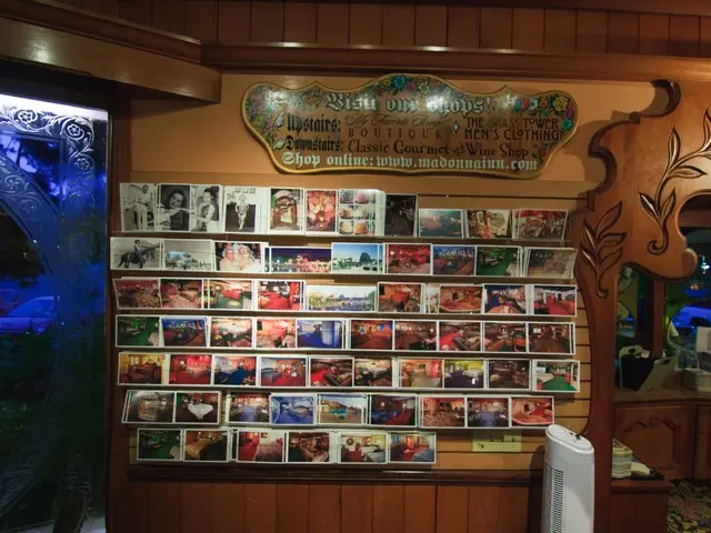 Marvel at the intricate craftsmanship of the Kilopixel wooden display