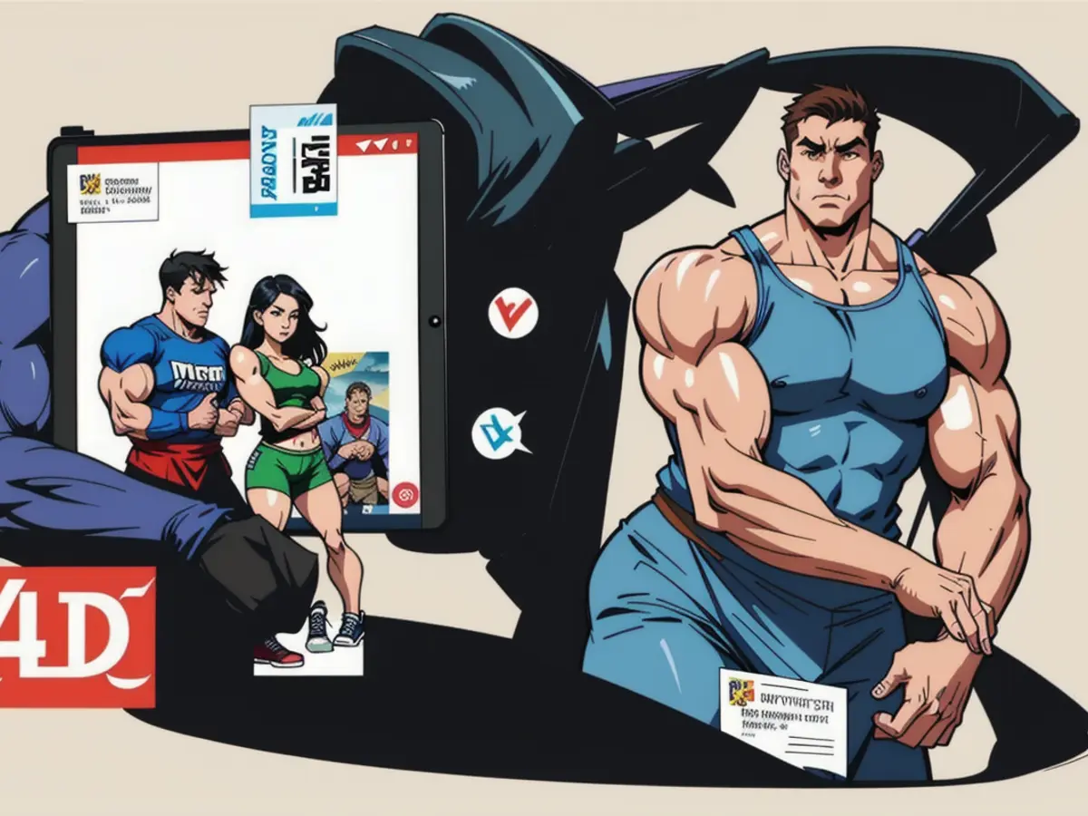 Depressed lady gazes at her friends' lively antics on her phone, longing for a slice of the genuine...