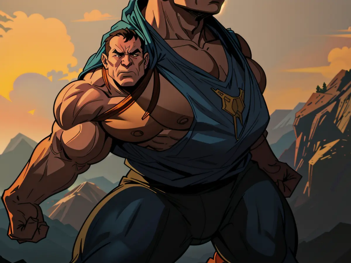 A depiction of a roaring T. rex in the style of paleoart, showcasing its closed mouth, much like how alligators produce similar roars.