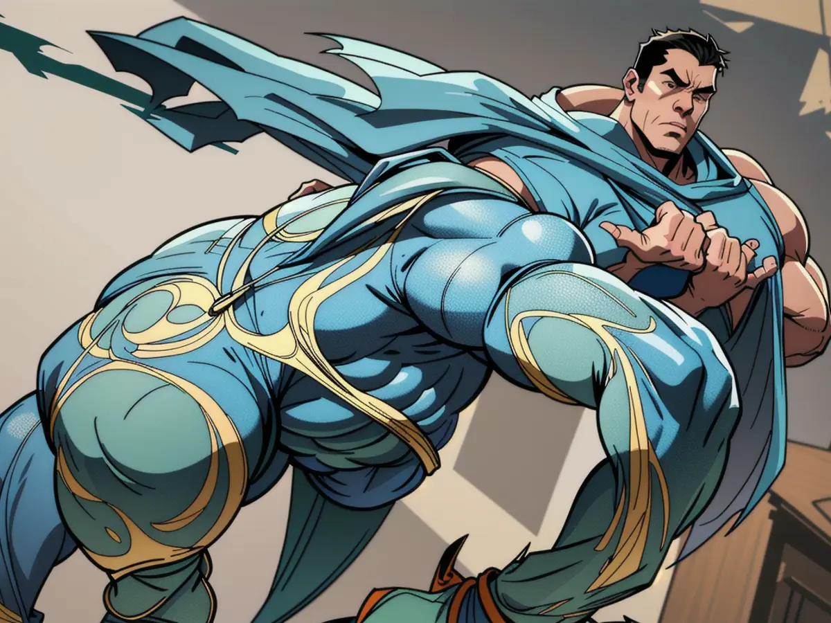 Photograph presenting depiction of figures engaged in criminal act, namely armed robbery, with masks concealing their identities, wielding handguns, and fleeing retail establishment with stolen goods. Suspects remain at large, evading capture by law enforcement. Leaders of the development group in Novosibirsk region experienced a surge in salary offers, expressed in rubles. The typical offers landed at their desks.